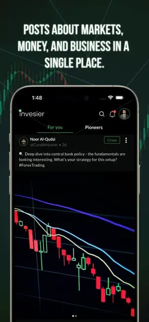 Invesier Mobile App Screen